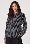 MATCH SHIRT - black stri